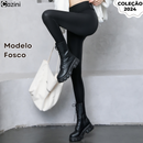 Calça de Couro Aveludada - Hot Slim® | Coleção 2024 [COMPRE 1 LEVE 2]