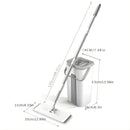 MaxClean® - Mop Mágico Profissional com Balde  - Lava, Seca e Tira o Pó  + 4 Refis de Brinde
