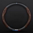 CarbonSuede Nivus™ Capa de Volante em Carbono com Suede - (🔥 Último Dia Frete Grátis )