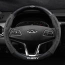 CarbonSuede Nivus™ Capa de Volante em Carbono com Suede - (🔥 Último Dia Frete Grátis )