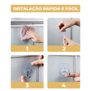 AutoFix® – Gancho Adesivo Autocolante para Parede (Fixação Forte sem Furos) – Leve Mais e Pague Menos!