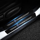 CarbonFilm™ Protetor de Soleira Anti-risco Premium - 4 Pçs